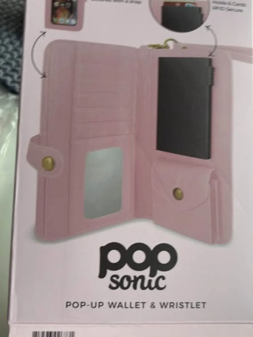 pop sonic phone case wallet